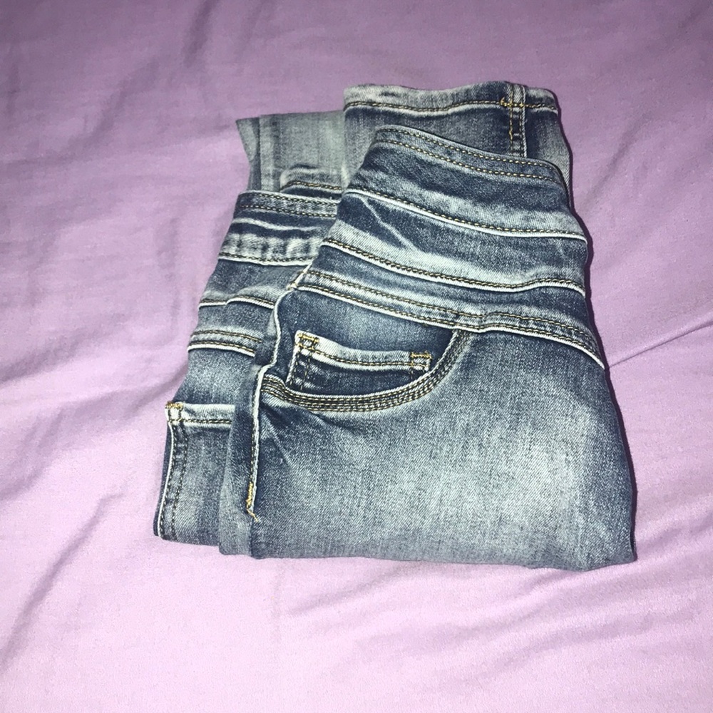 Light blue jeans